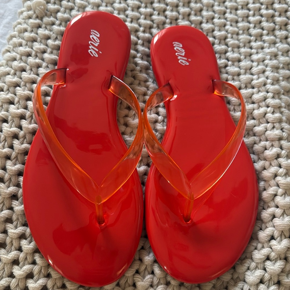 Coral Jelly sandals